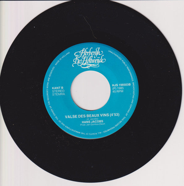 Hans Jacobs (5) : Herbergh De Holtweijde (7", Single, Promo)