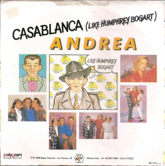 Andrea (4) : Like Humphrey Bogart (7", Single)