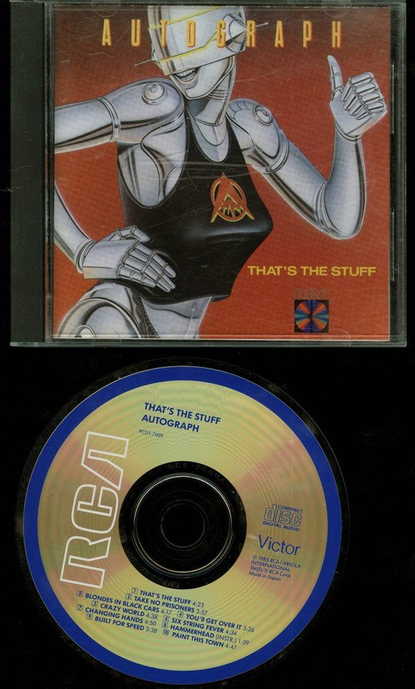 Autograph (2) : That's The Stuff (CD, Album)