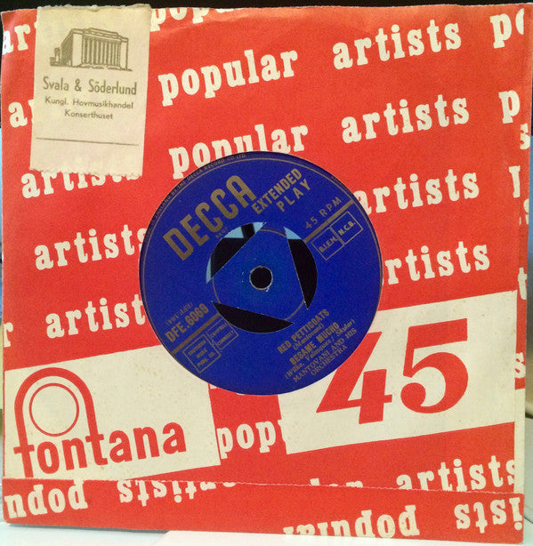 Mantovani And His Orchestra : Mantovani Plays Tangos (7", EP, Tri)