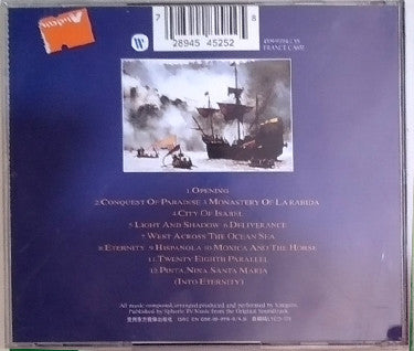Vangelis : 1492 – Conquest Of Paradise (Music From The Original Soundtrack) (CD, Album, Gol)