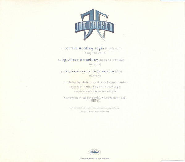 Joe Cocker : Let The Healing Begin (CD, Maxi)
