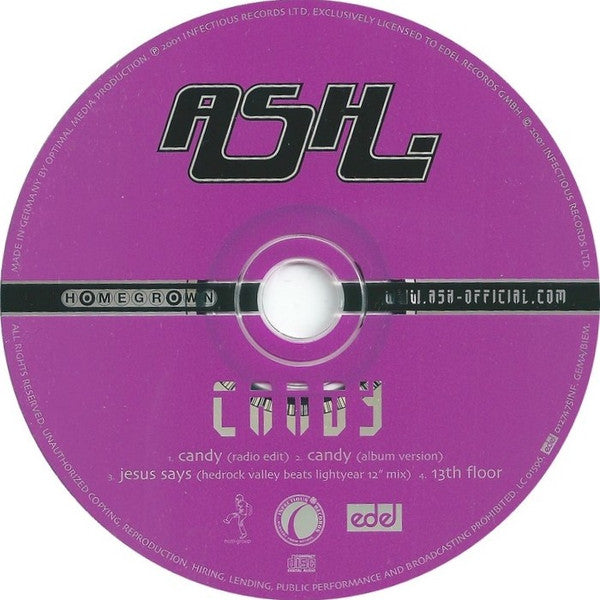 Ash : Candy (CD, Single)