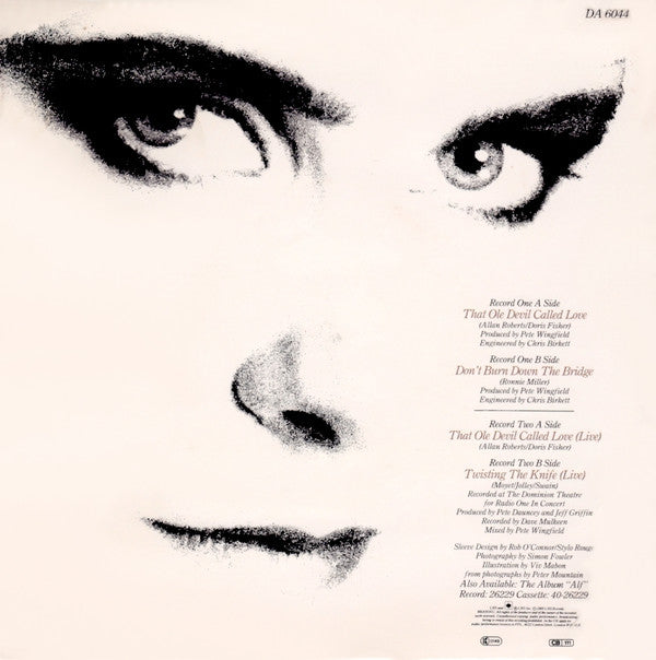 Alison Moyet : That Ole Devil Called Love (2x7", Single, Gat)