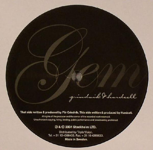 Pär Grindvik & Hardcell : Gem (12")