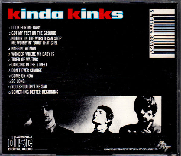 The Kinks : Kinda Kinks (CD, Album, RE, RM)