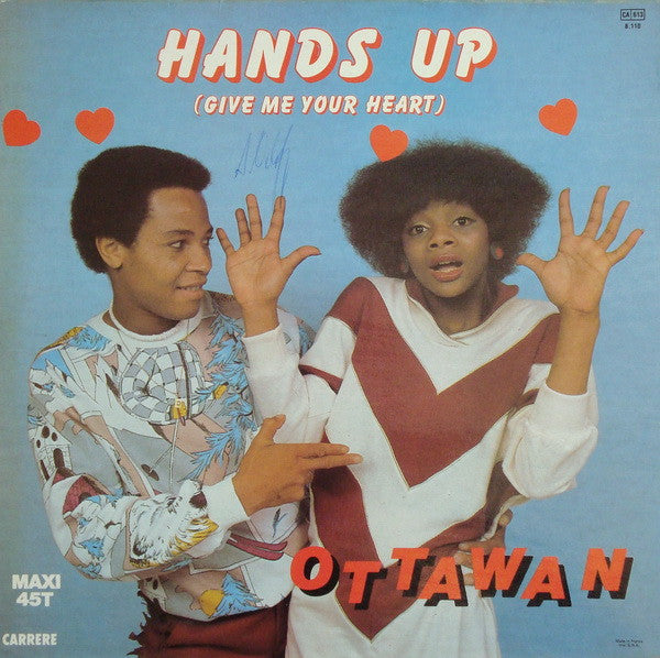 Ottawan : Hands Up (Give Me Your Heart) (12", Maxi)