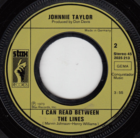 Johnnie Taylor : Cheaper To Keep Her (7", Single)