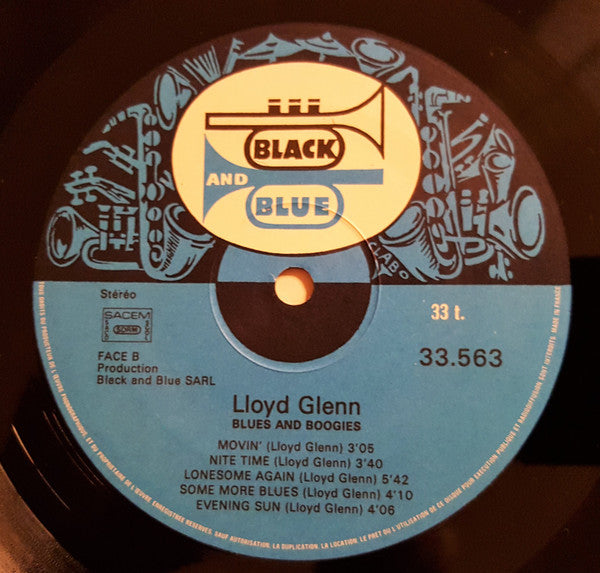 Lloyd Glenn : Blues And Boogies (LP, Album)