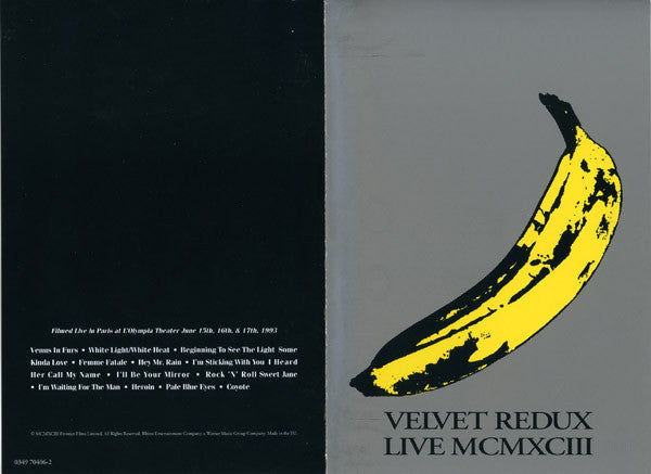 The Velvet Underground : Velvet Redux Live MCMXCIII (DVD-V, RE, RM, NTSC)