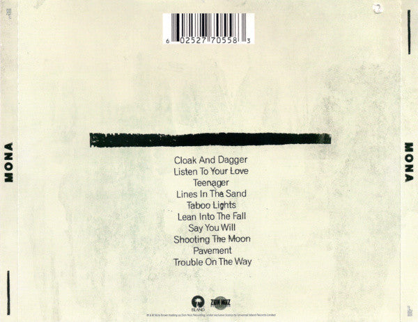 Mona (12) : Mona (CD, Album)