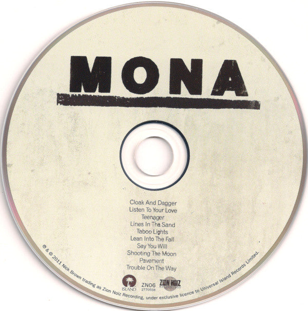 Mona (12) : Mona (CD, Album)