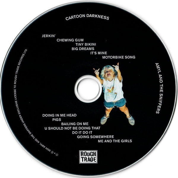Amyl and The Sniffers : Cartoon Darkness (CD, Album)