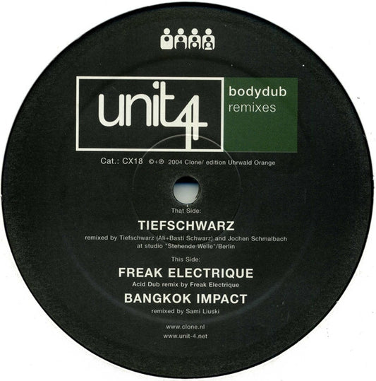Unit 4 (2) : Bodydub (Remixes) (12")