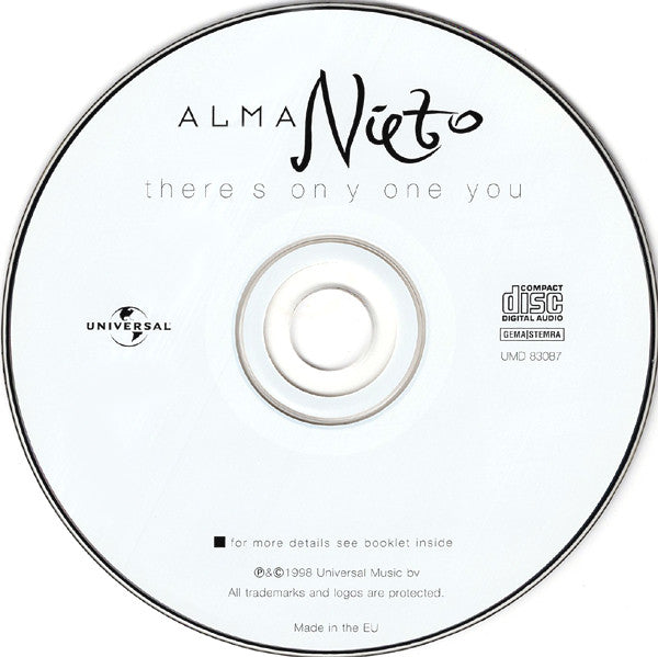 Alma Nieto : There's Only One You (CD, Album)