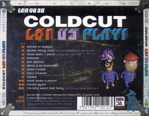 Coldcut : Let Us Play! (CD, Album + CD-ROM, Mac)