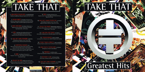 Take That : Greatest Hits (CD, Comp, Club)