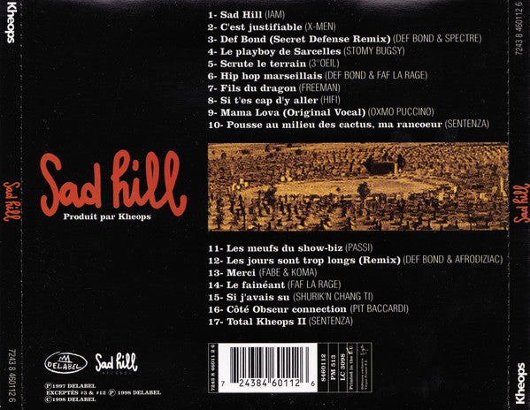 DJ Khéops : Sad Hill (CD, Album)