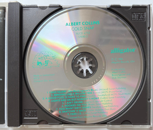 Albert Collins : Cold Snap (CD, Album)