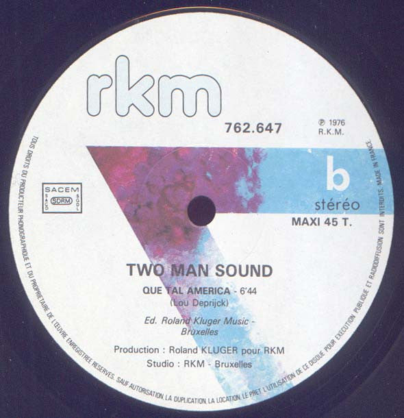Two Man Sound : Disco Samba (Original Version) (12", Maxi)