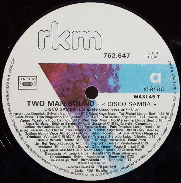 Two Man Sound : Disco Samba (Original Version) (12", Maxi)