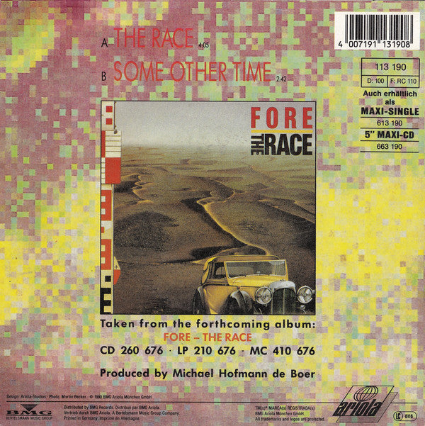 Fore : The Race (7", Single)