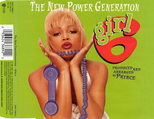 The New Power Generation : Girl 6 (CD, Single)