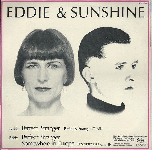 Eddie & Sunshine : Perfect Stranger (12")