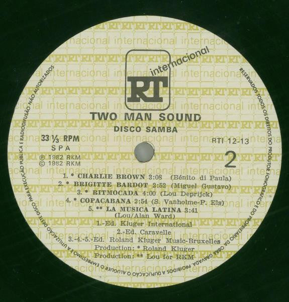 Two Man Sound : Danser (LP, Album)
