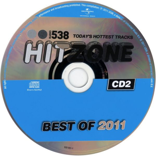 Various : Radio 538 Hitzone Best Of 2011 (2xCD, Comp)