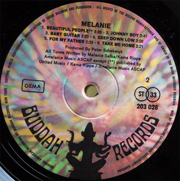 Melanie (2) : Melanie (LP, Album)