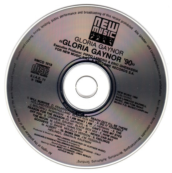 Gloria Gaynor : Gloria Gaynor '90 (CD, Album)