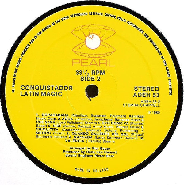 Conquistador : Latin Magic (LP, Album)