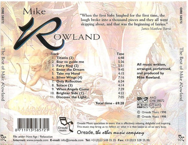 Mike Rowland (2) : The Best Of Mike Rowland (CD, Comp)