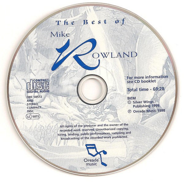 Mike Rowland (2) : The Best Of Mike Rowland (CD, Comp)