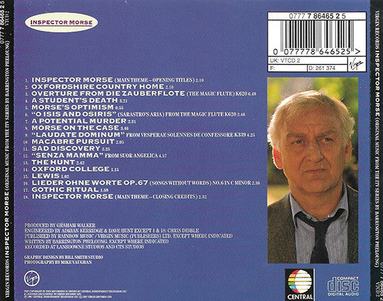 Barrington Pheloung : Inspector Morse (Original Music From The ITV Series) (CD, Album)
