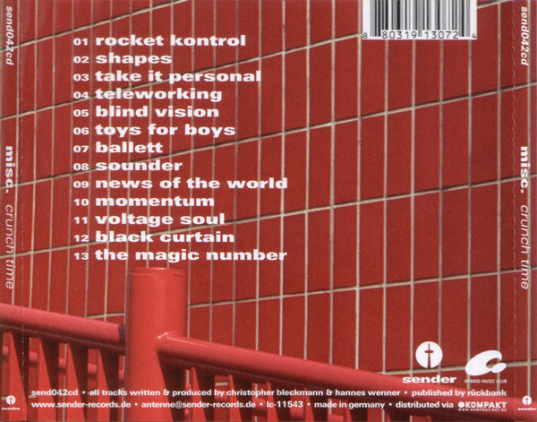 Misc. : Crunch Time (CD, Album)