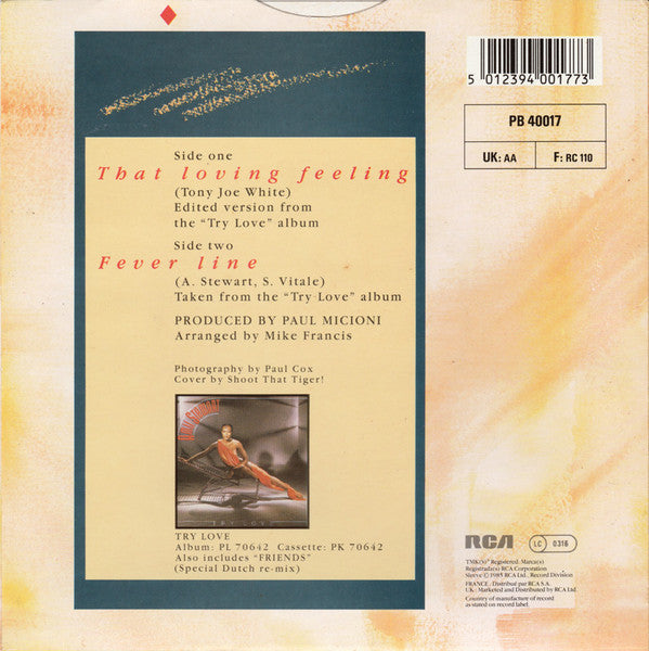 Amii Stewart : That Loving Feeling (7", Single)