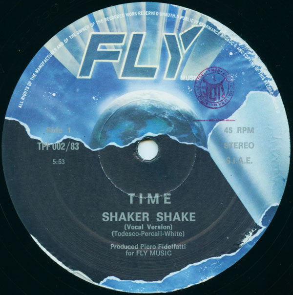 Time : Shaker Shake (12", Maxi)