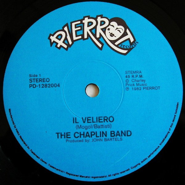 The Chaplin Band : Il Veliero (12")