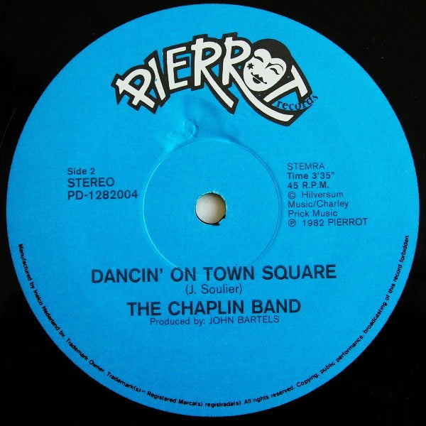 The Chaplin Band : Il Veliero (12")