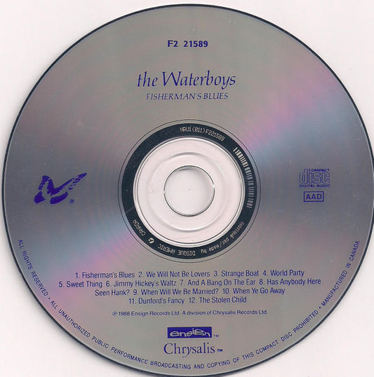 The Waterboys : Fisherman's Blues (CD, Album, RE)
