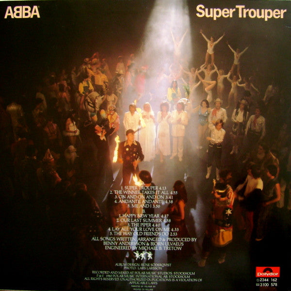 ABBA : Super Trouper (LP, Album, M/Print)