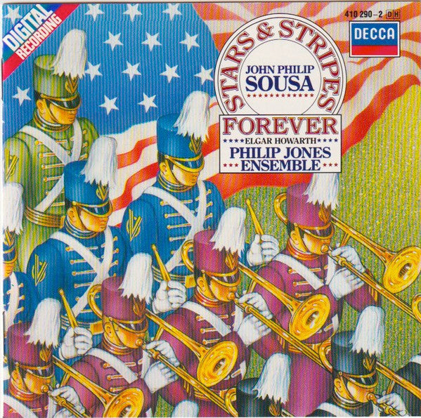 John Philip Sousa - Philip Jones Brass Ensemble, Elgar Howarth : Stars & Stripes Forever (CD, Album)