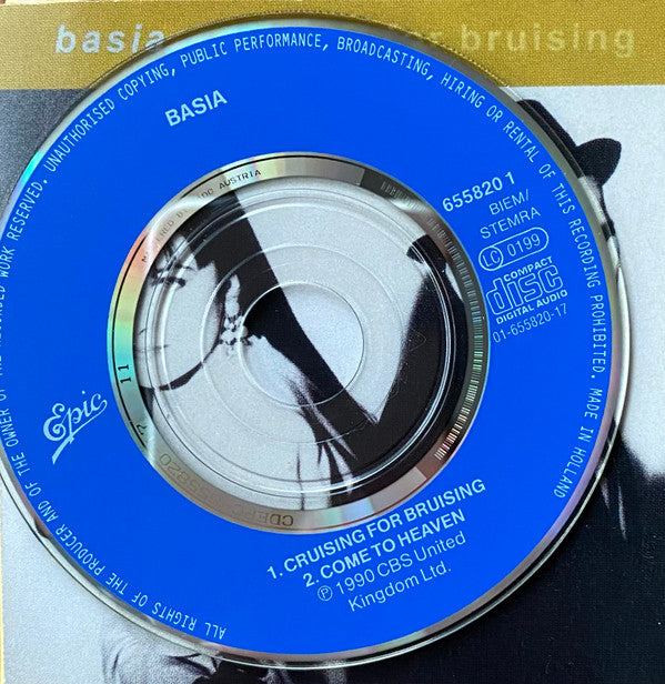 Basia : Cruising For Bruising (CD, Mini, Single)