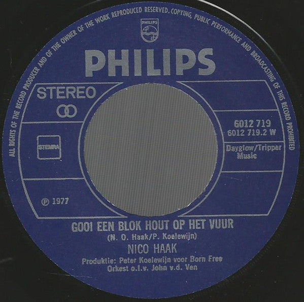 Nico Haak : Ted De Tapper (7", Single)