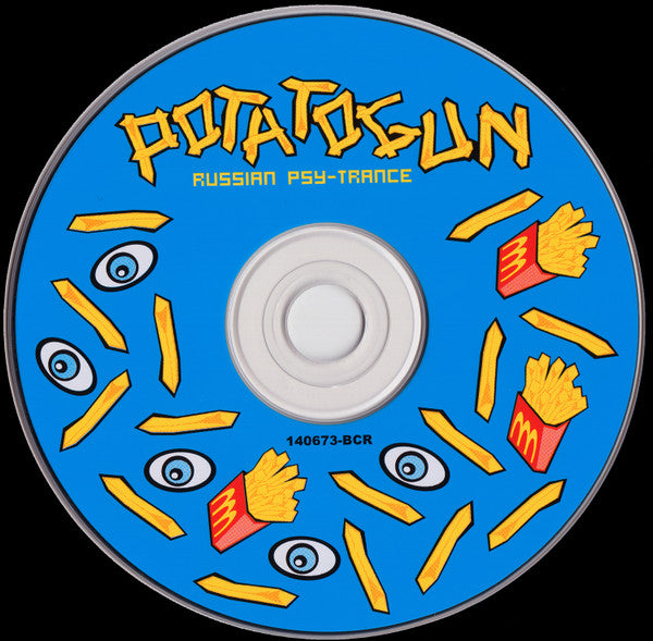 Various : Potatogun (Russian Psy-Trance) (CD, Comp)