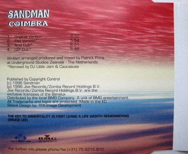 Sandman : Coimbra (CD, Maxi)
