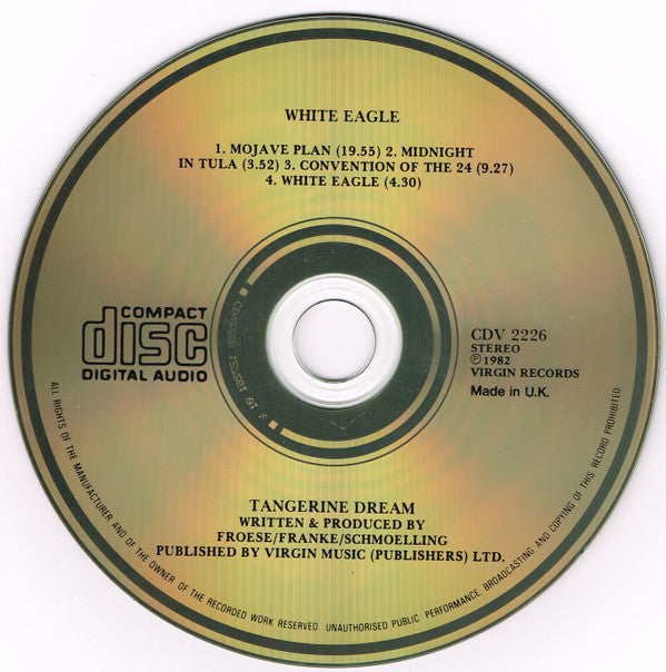 Tangerine Dream : White Eagle (CD, Album, RE)