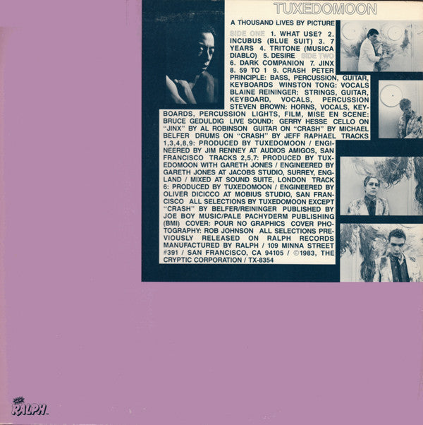 Tuxedomoon : A Thousand Lives By Picture (LP, Comp)